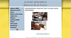 Desktop Screenshot of aligredebarras.fr